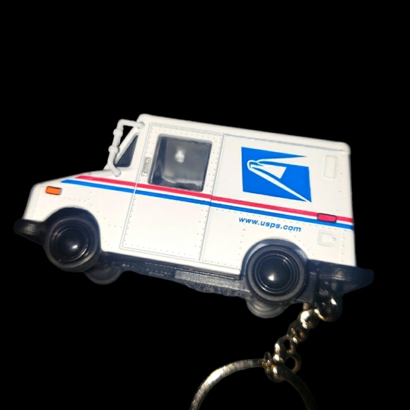 POST OFFICE DIE CAST DELIVERY TRUCK  KEY CHAIN NIP. - Picture 1 of 4